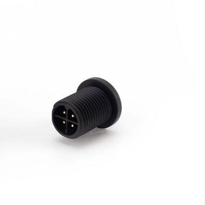 Czarny Panel Elektroniczne Wodoodporne Złącze Ip67 2 Pin Nylon