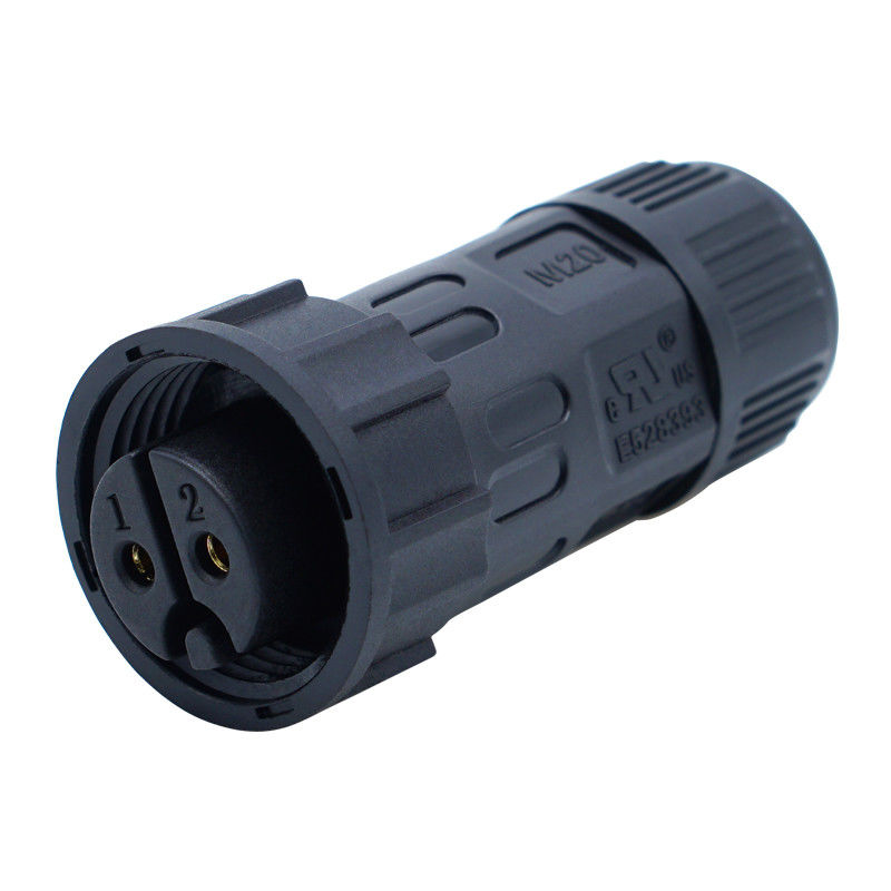 Panel Mount Socket M20 2-4 Pin Screw Type wodoodporne łączniki LED IP67