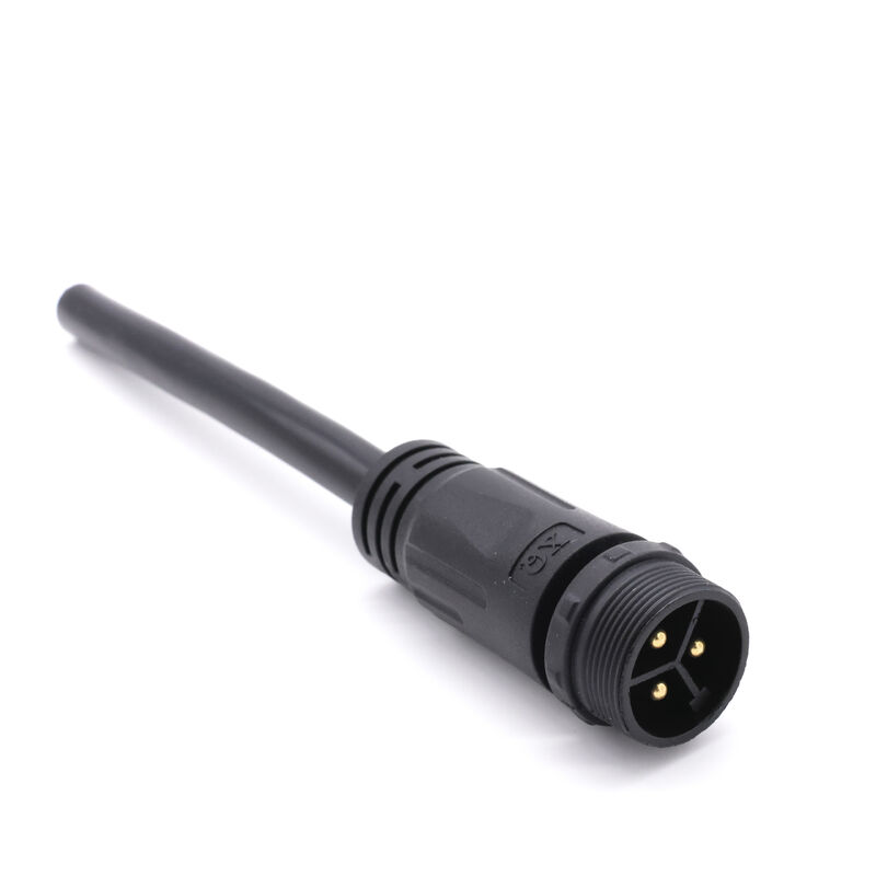Chińska Fabryka PVC Nylon IP68 Wodoszczelne Złącza M20 3+3 3+2 Rdzeń Zielone Oświetlenie Wodoszczelne Wtyczka